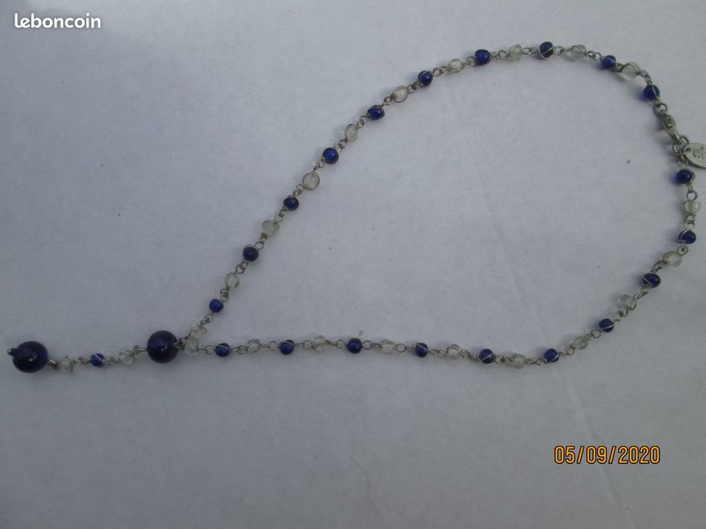 Collier pendentif en Lapis Lazuli / Parfait état 40 Aire-sur-la-Lys (62)