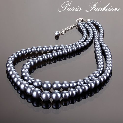 collier de perles grises 10 Pierrefitte (79)