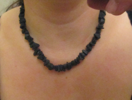 Collier en pierres d'h�matite 5 Herblay (95)
