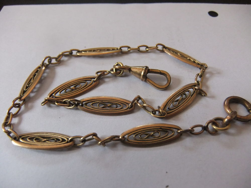 Collier plaqu� or 20 Le Luc (83)