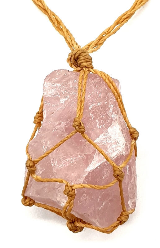 collier quartz rose brut 4cm  neuf 23 Bourecq (62)