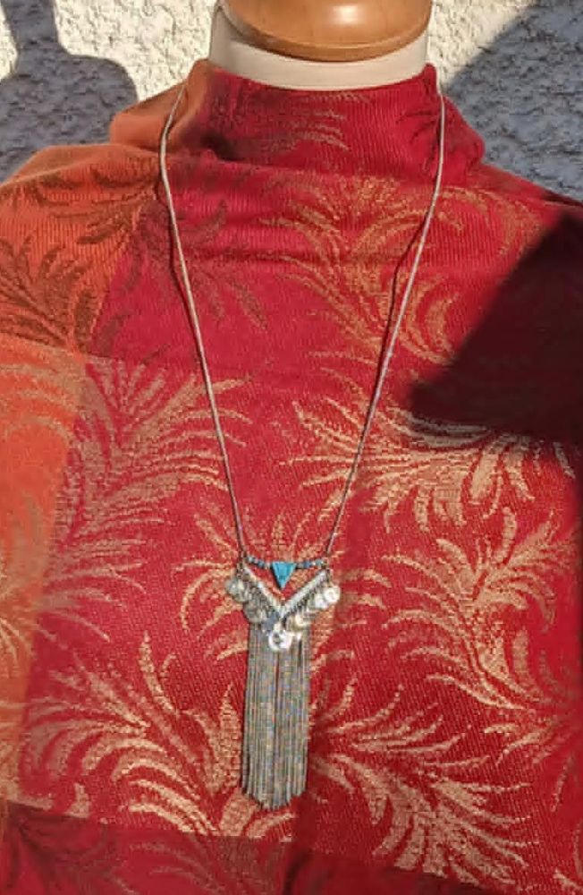 Collier Sautoir Fantaisie avec Grand Pendentif Haut 10,5 cm 5 La Fert�-Alais (91)