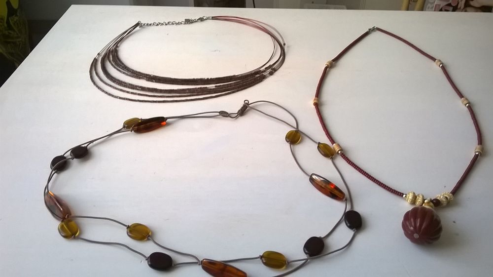 Lot de 3 colliers 3 Paris 20 (75)