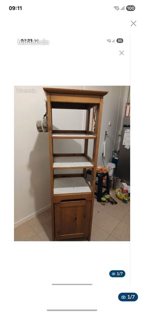 Colonne bois v�ritable 100 Lyon 8 (69)