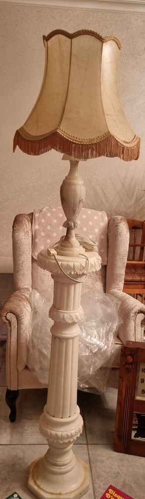 Colonne & Lampe en albatre 80 �chir� (79)