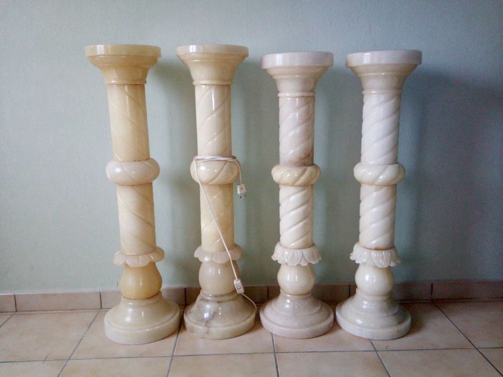 Colonne en marbre blanc 20 Genas (69)