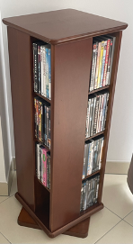 Colonne DVD en merisier massif style Louis Philippe 75 La Queue-les-Yvelines (78)