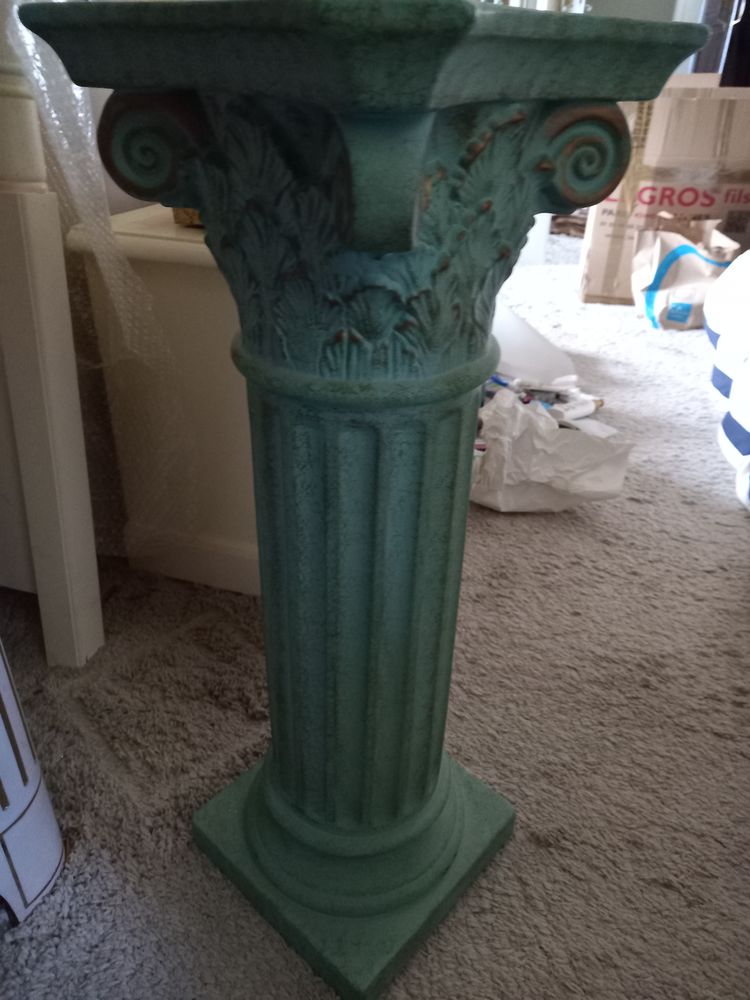 Colonne+vase+cache pot assortis 150 Galluis (78)