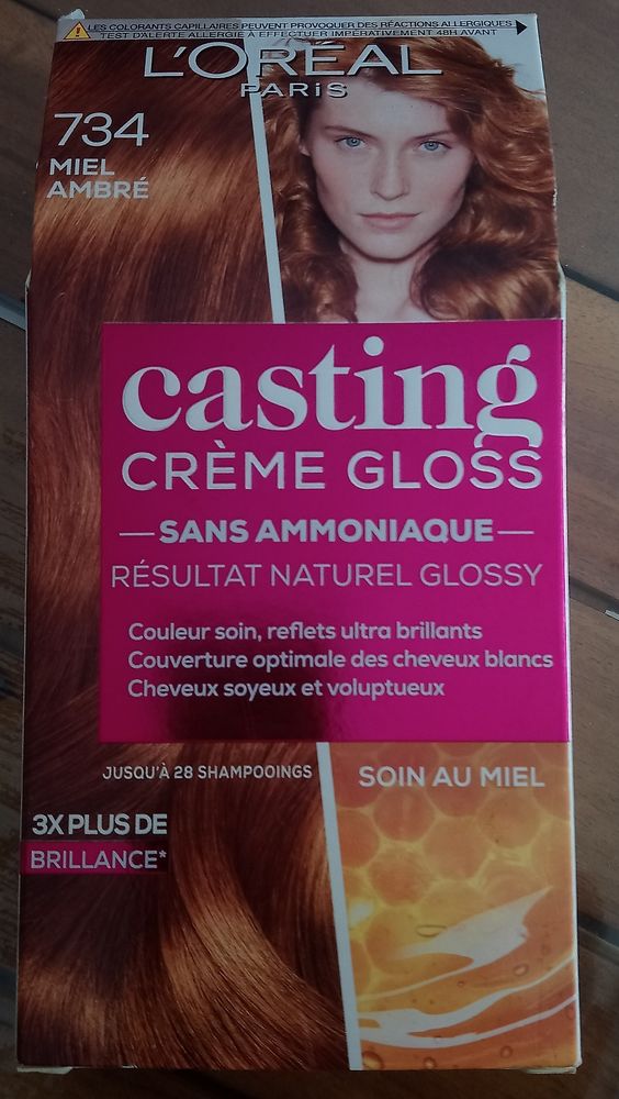 COLORATION CHEVEUX 734 MIEL AMBRE L'OREAL PARIS 8 Angers (49)