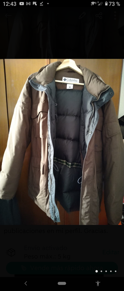 Columbia taille M, pour homme, impecable �tat. 50 Toulouse (31)