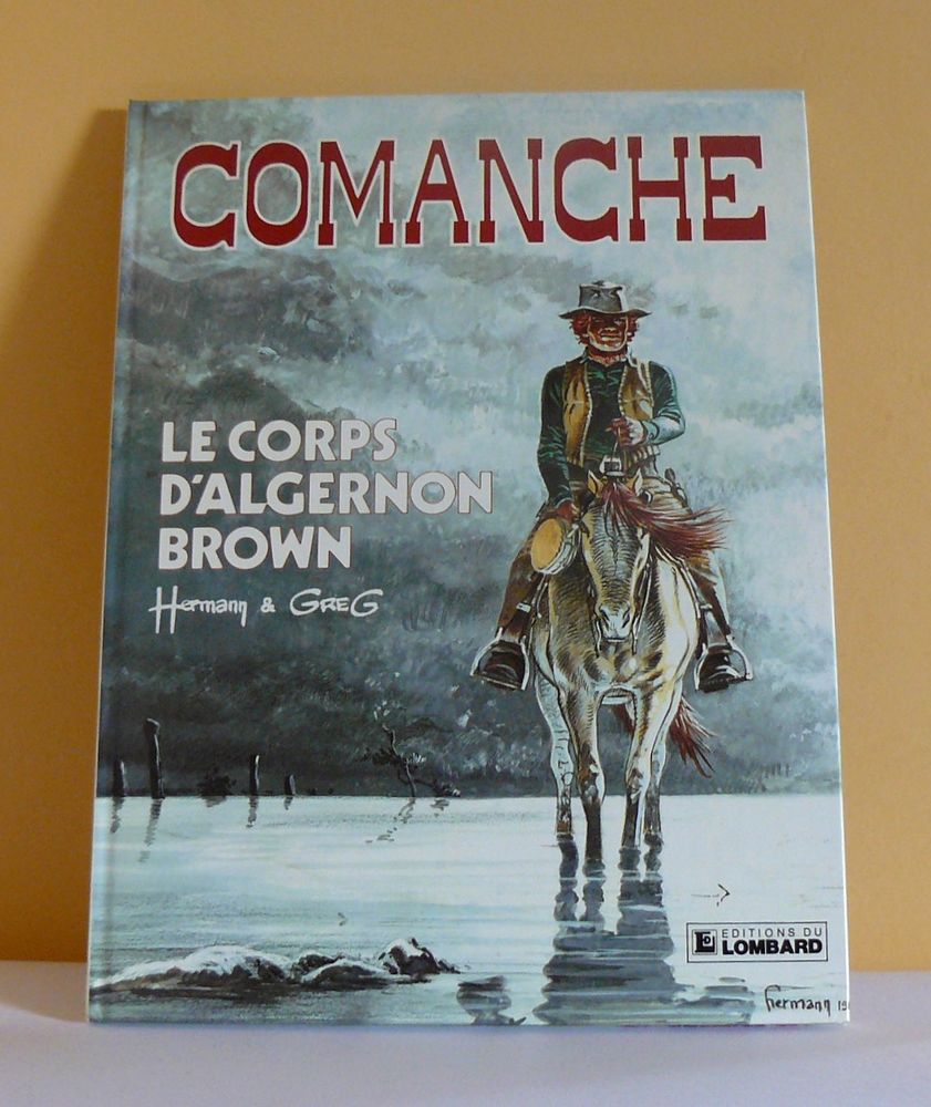 Comanche : Le corps d'Algernon Brown - EO 1983 - Hermann 16 Argenteuil (95)