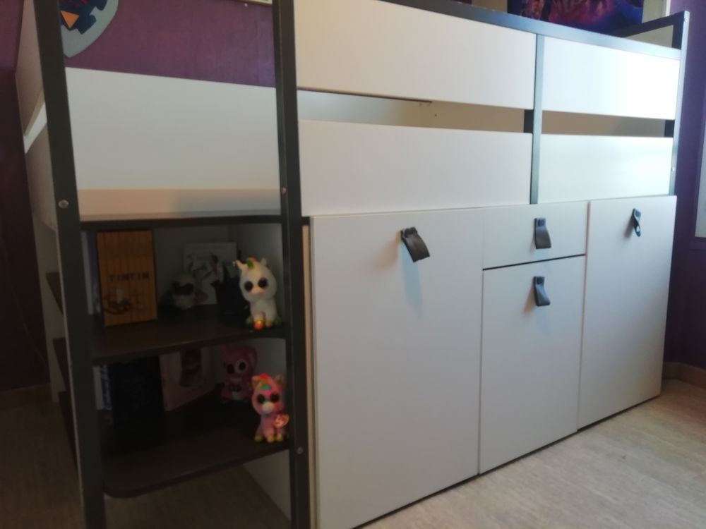 combi lit Parisot bureau et rangements 200 Peynier (13)