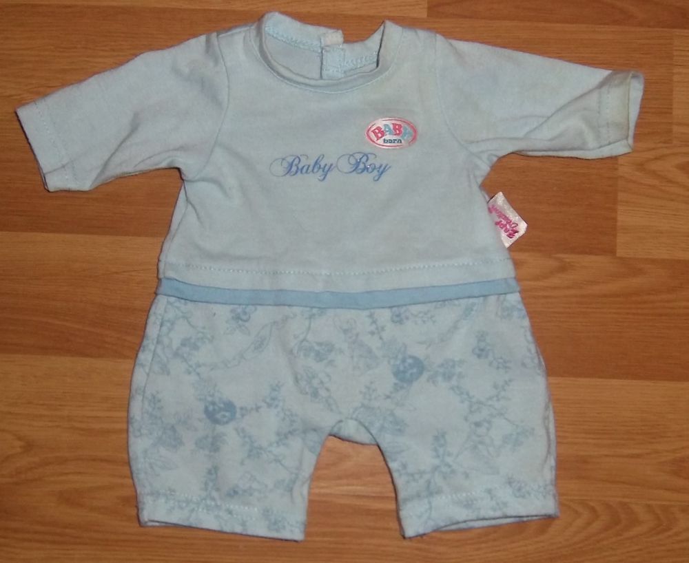 Combinaison baby boy Zapf creation poupon 40 cm 3 Colombier-Fontaine (25)