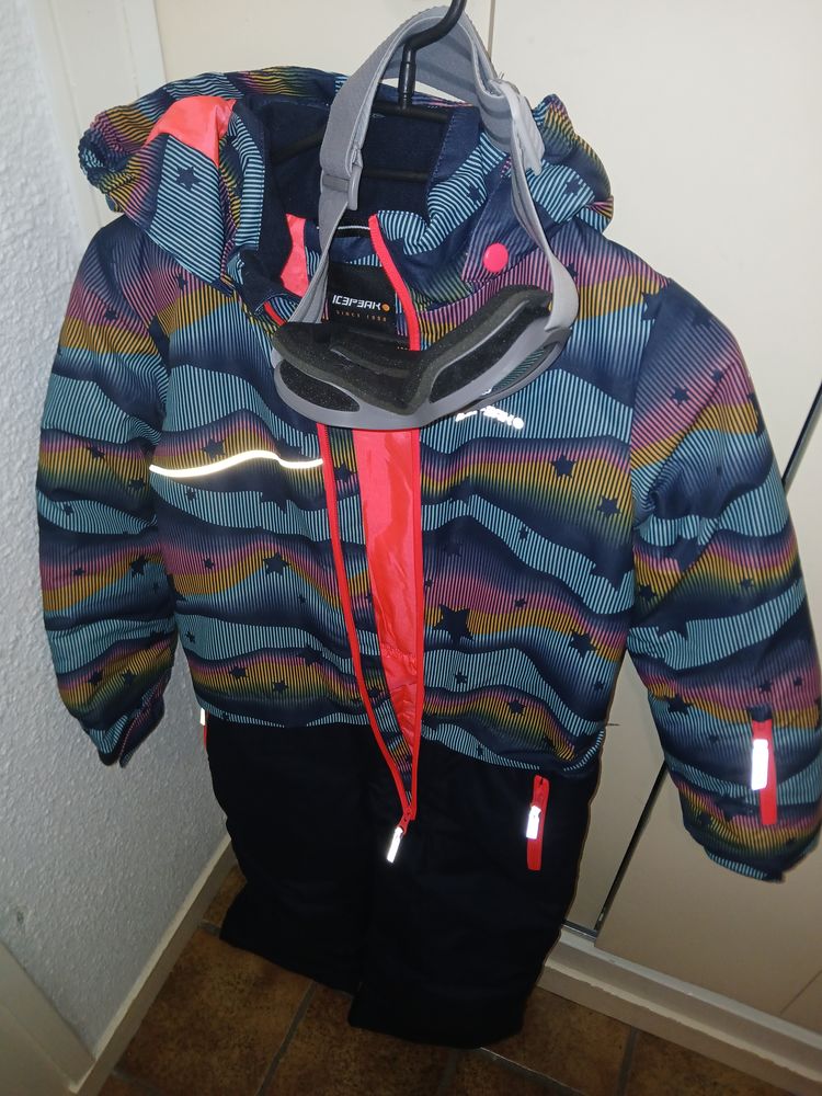 Combinaison ski fille avec lunettes 70 Scionzier (74)