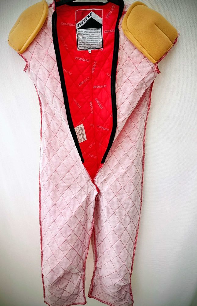 Combinaison+moto+cuir+Dainese+vintage+rouge+� +Made+in+Italy+� +Taille+46+(S+actuel) 528 Nice (06)