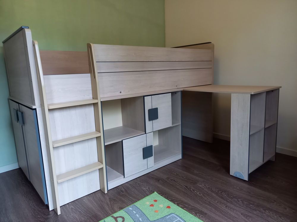 Lit combin� enfant avec bureau 400 Villennes-sur-Seine (78)