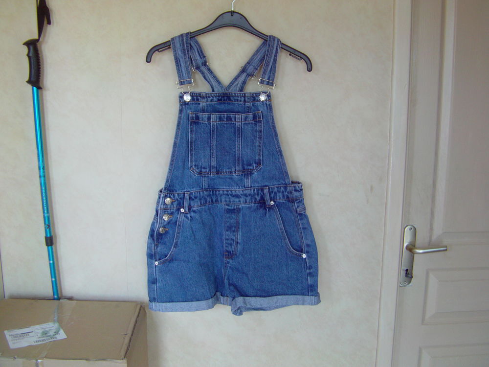 Combishort en jeans taille 38 4 Les B�ties (70)