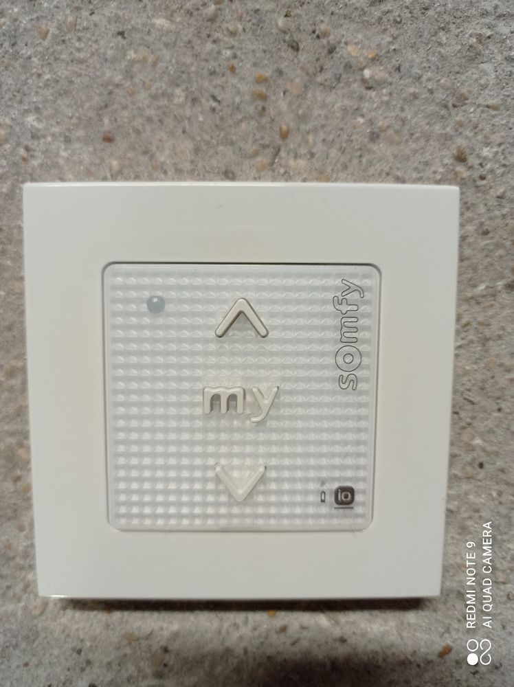 Commande murale SOMFY IO PURE ORIGIN NEUVE 25 La Fert�-Alais (91)