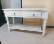 commode ancienne en bois peinture blanche 0 Bassussarry (64)