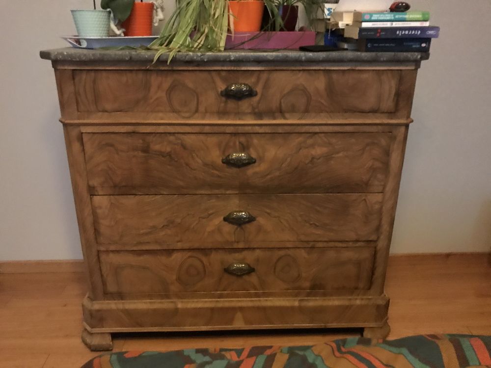 Commode ancienne dessus marbre 150 Oloron-Sainte-Marie (64)