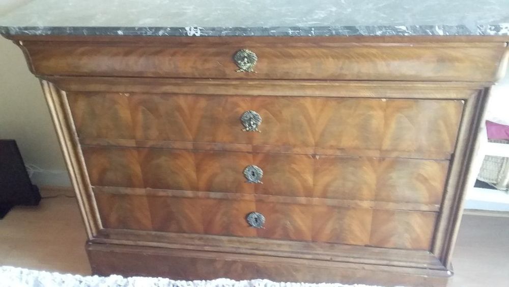 Commode ancienne en acajou | Atelier W