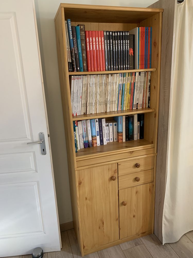  Commode  biblioth�que teint� pin 40 Toulon (83)