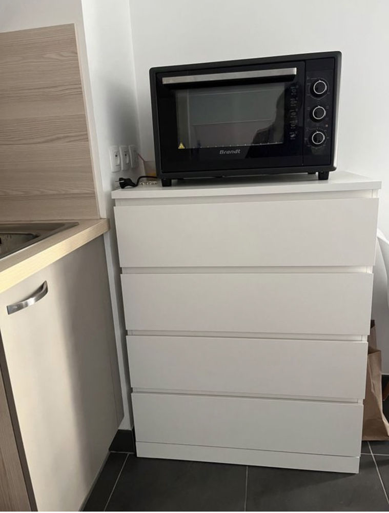 Commode blanche 50 Nice (06)