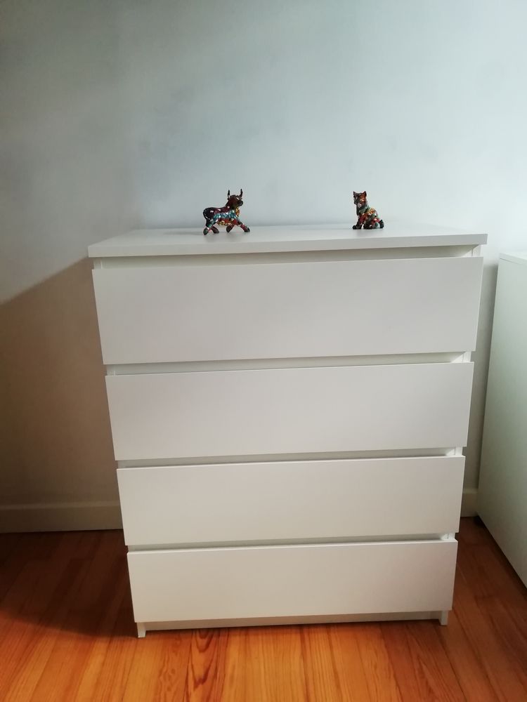 Commode blanche 40 Marennes (69)