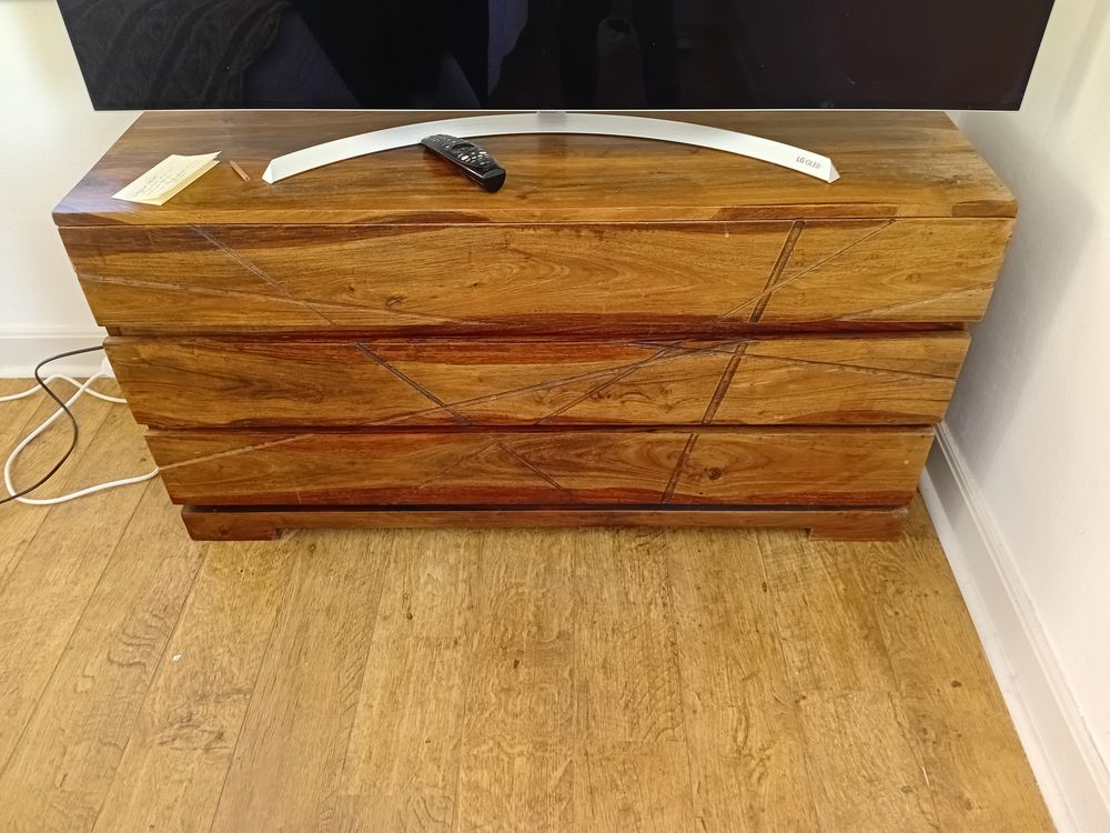 Commode en bois des Indes 100 Valence (26)