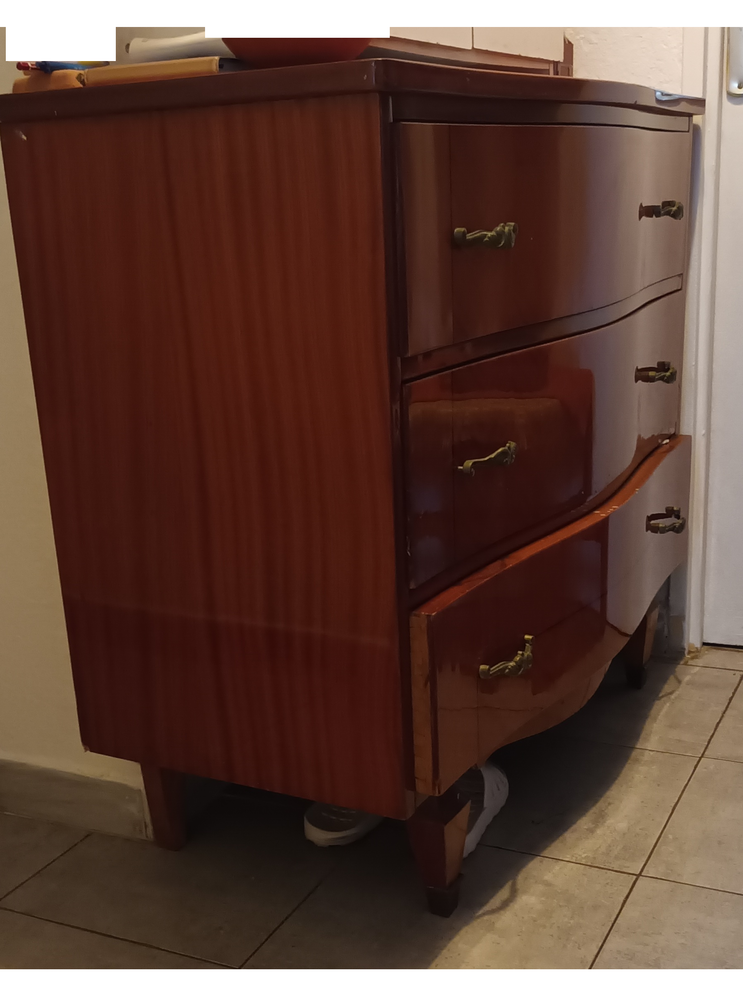 Commode en bois 3 tiroir model 90 0 Livry-Gargan (93)