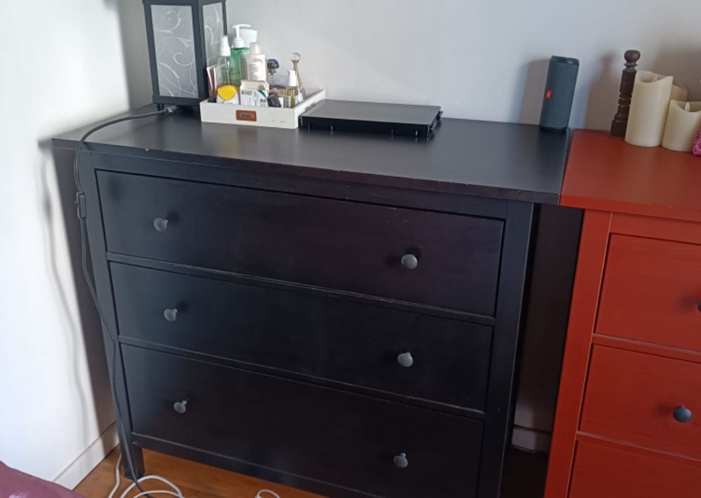 Commode hemnes noir 30 Vimpelles (77)