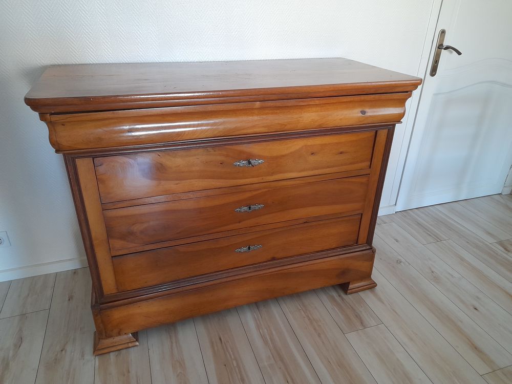 Commode Louis Philippe en merisier 300 Eglingen (68)