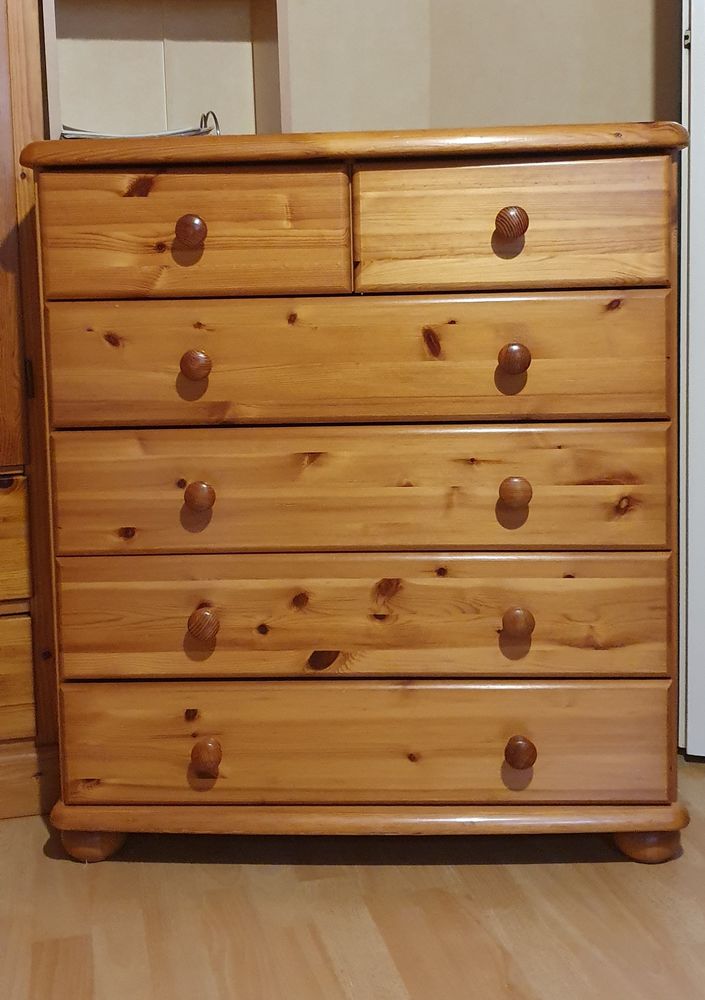 Commode pin massif 120 Saint-Martin-d'H�res (38)