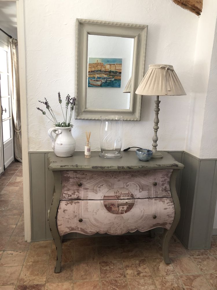 Commode peinte 175 Lorgues (83)