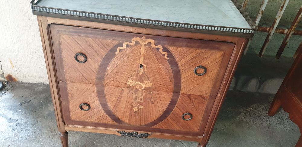 commode style Louis XVI en marqueterie 350 Trappes (78)