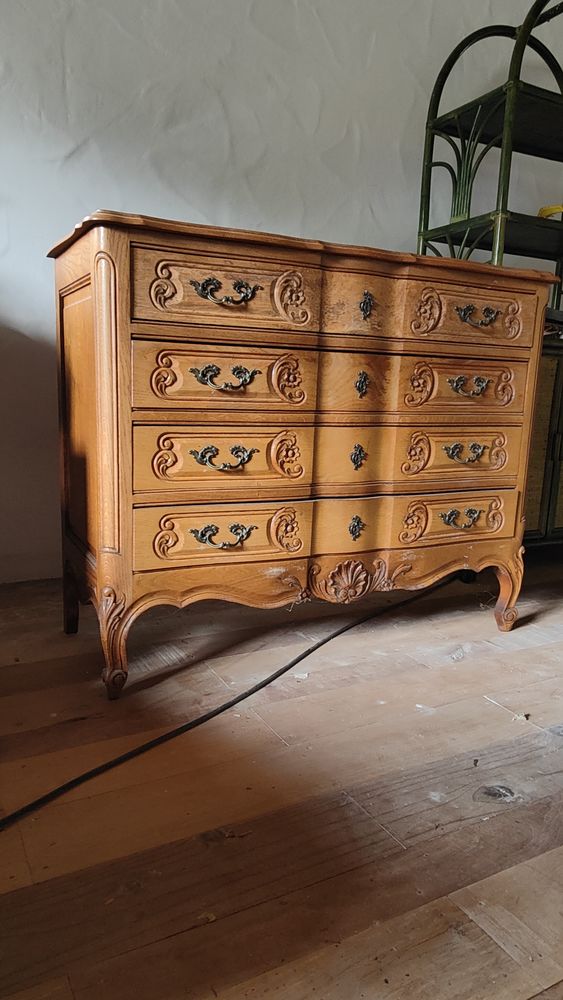 Commode style Louis XVI en ch�ne massif 0 Urcuit (64)