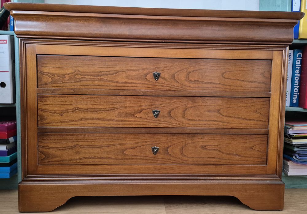 Commode style Louis Philippe en merisier 200 Arras (62)