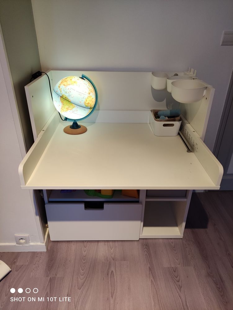 Commode / table à langer évolutive blanche IKEA SMASTAD 90 Agde (34)
