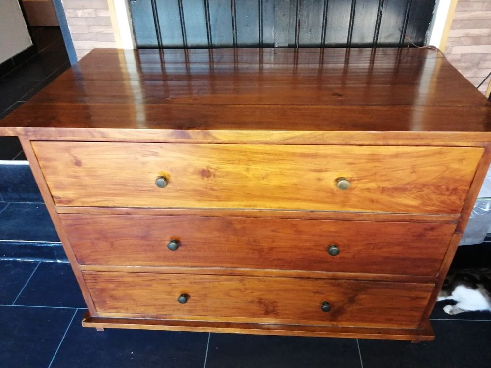 commode 3 tiroirs bien larges 70 Noyon (60)