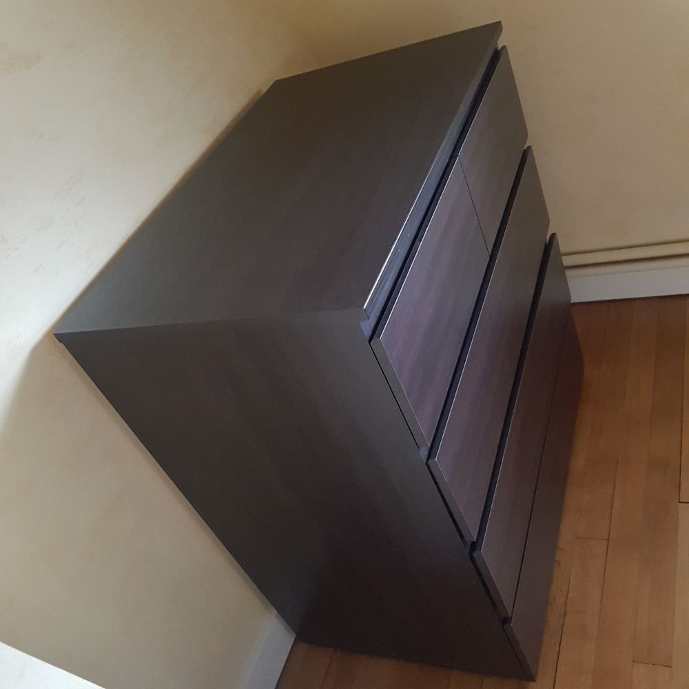 Commode 5 tiroirs couleur wenge 200 La Bussi�re (45)