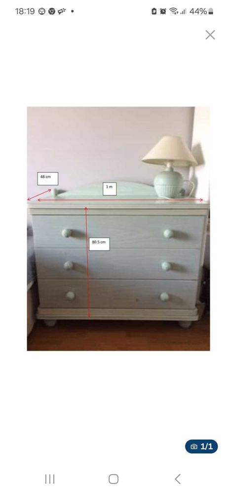 commode 3 tiroirs GAUTIER 80 Courbevoie (92)