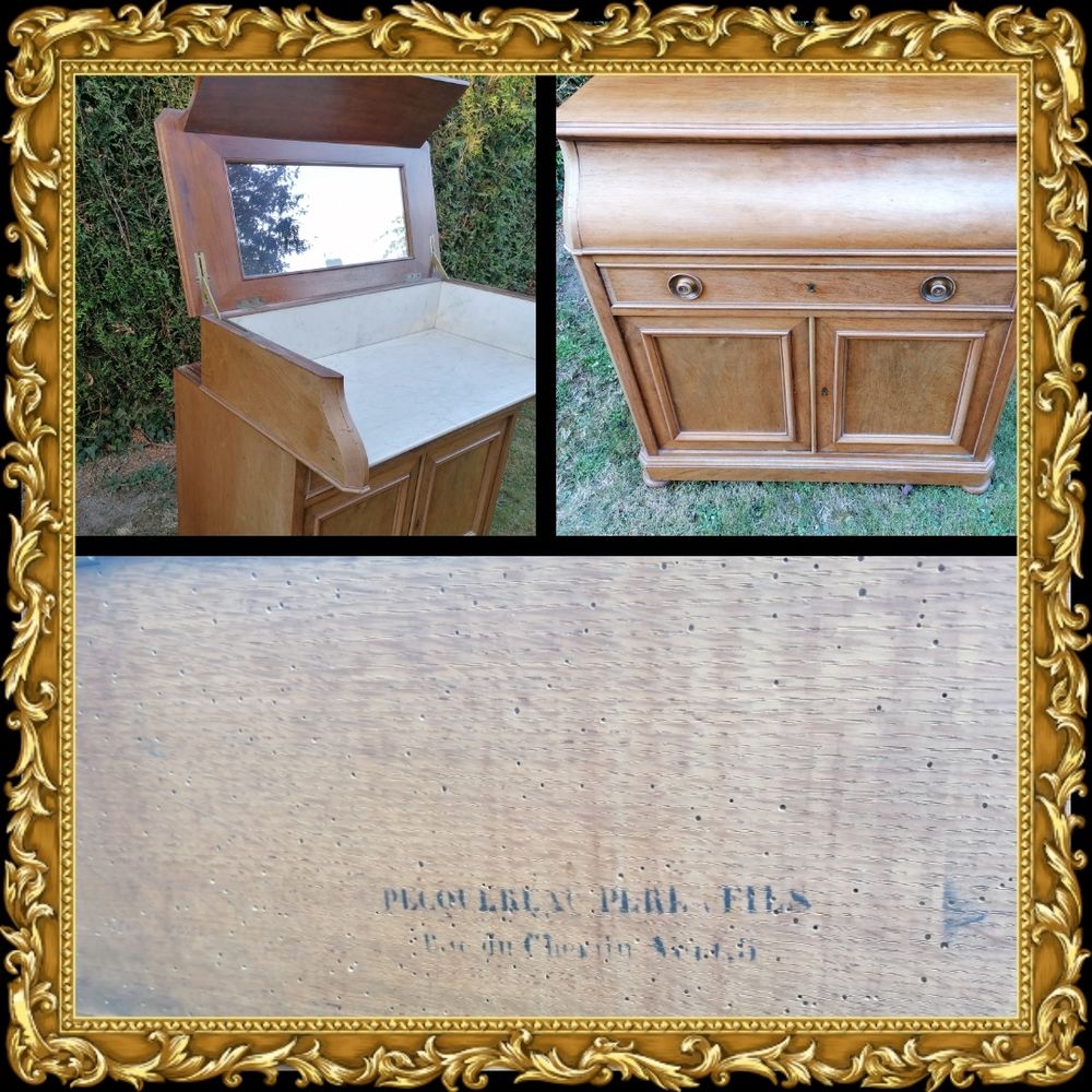 Commode de toilette d'�poque de style Louis-Philippe 150 Lisieux (14)