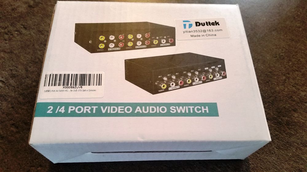 commutateur audio/video 2/4 port 15 Boussac-Bourg (23)