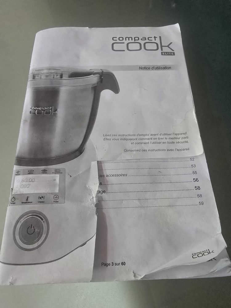 Compact Cook Tr�s bon �tat +accessoires suppl�mentaires 120 Villeurbanne (69)