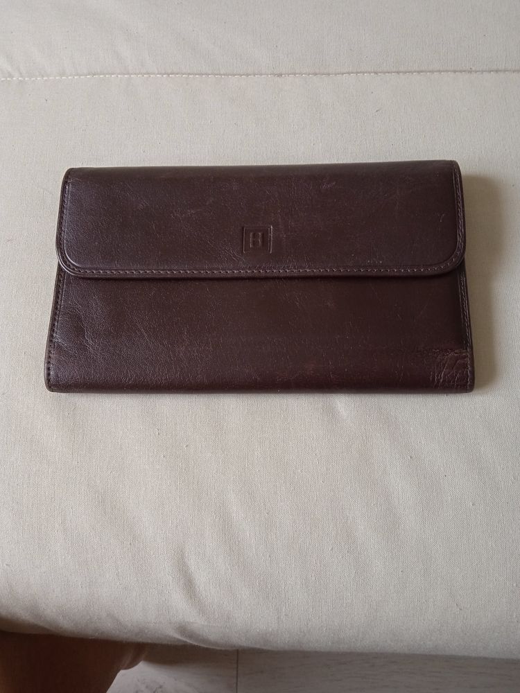 Compagnon cuir - marron - TBE 20 P�ronnas (01)