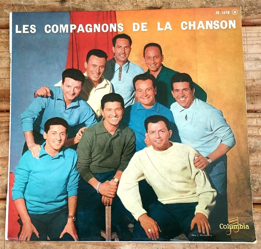 LES COMPAGNONS DE LA CHANSON - 33t / 25cm - GONDOLIER - 1958 12 Tourcoing (59)
