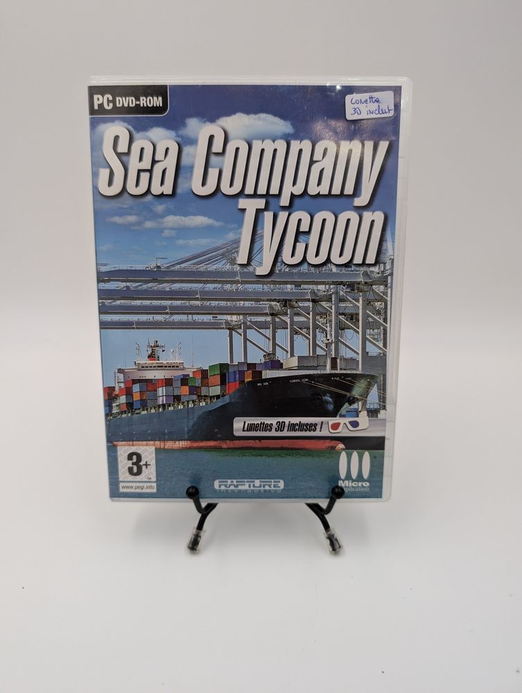 Jeu PC Sea Company Tycoon en boite, sans notices Lunette 3D 4 Vulbens (74)