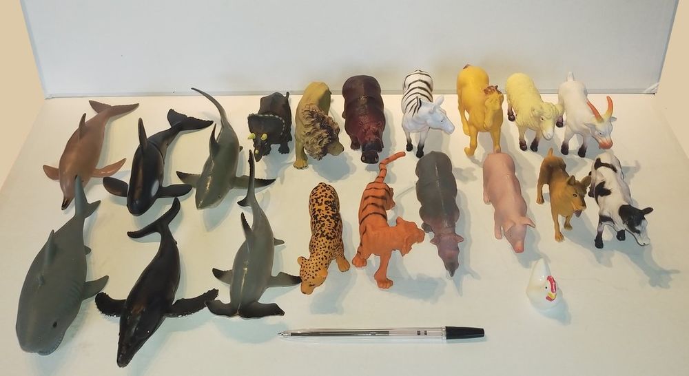 lot complet d'animaux divers
10 Mirecourt (88)