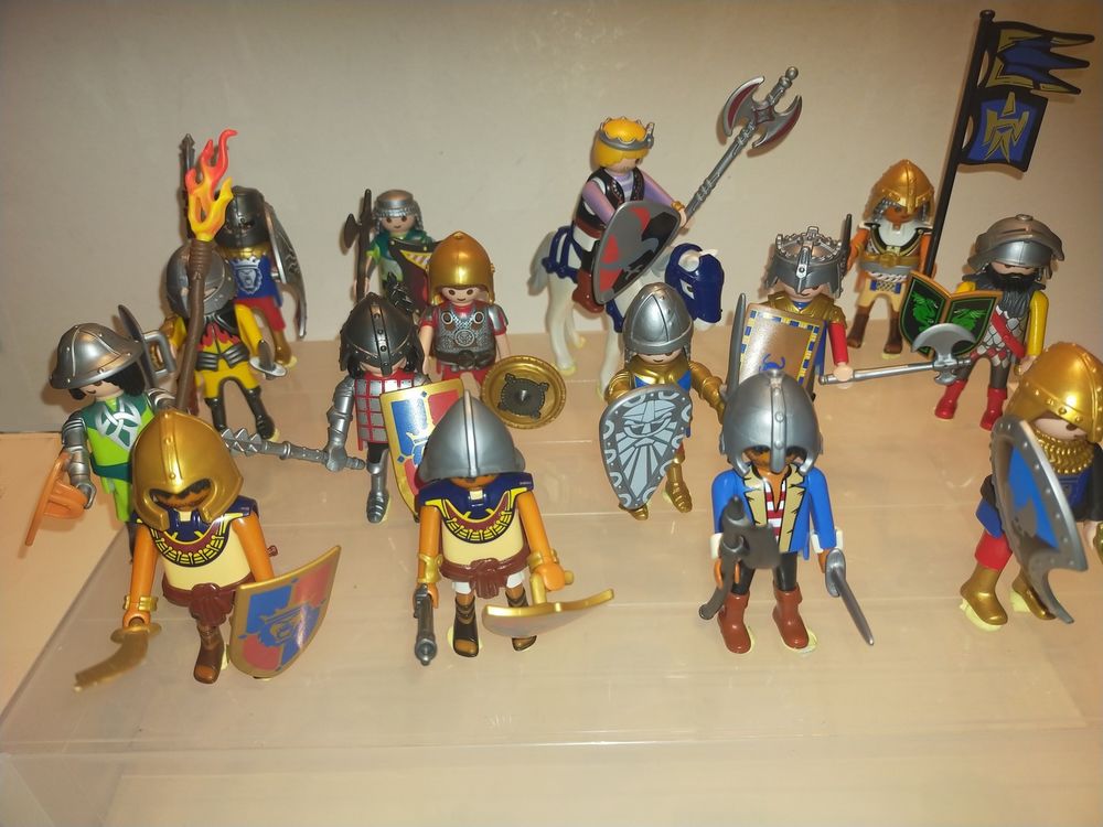 lot complet chevaliers Playmobil (1.50� pce)
20 Mirecourt (88)