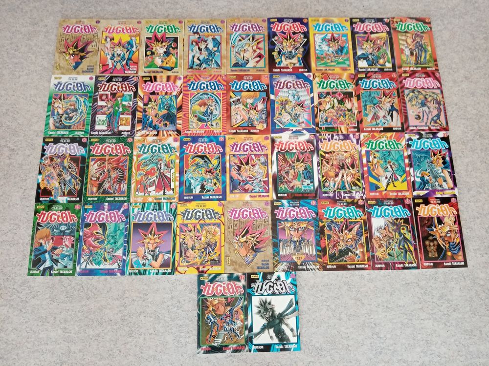 Lot complet mangas Yu Gi Oh 140 Pau (64)